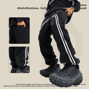 กางเกงออกกำลังกายผ้าฝ้ายสำหรับผู้ชายกางเกงออกกำลังกาย - Product Image 3