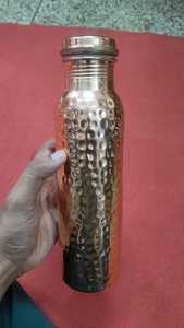 Premium Quality Classic Eco-Friendly <b>Copper</b> <b>Bottle</b> 1000ml for <b>Drinking</b> Water at Wholesale Price From Radhe Enterprises - Product Image 3