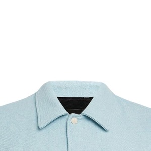 Fabricant OEM, veste de baseball bomber en cuir personnalisée de haute qualité avec broderie en chenille pour hommes, style universitaire, veste varsity courte - Product Image 6