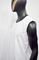 Maillot en maille à ajustement flexible, idéal pour la course à pied, l'entraînement et les vêtements de sport quotidiens, confort et style