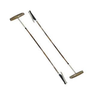 Meilleur mallet de polo avec une poignée en bambou robuste et un corps en bois massif, conçu pour des coups contrôlés, des séances d'entraînement et des matchs. - Product Image 3