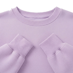 เสื้อสเวตเชิ้ตโอเวอร์ไซส์สำหรับผู้หญิง แขนยาว ผ้าฟลีซ สีพื้น ระบายอากาศได้ดี สวมใส่สบาย ทรงหลวม เหมาะสำหรับฤดูใบไม้ร่วง ไหล่ตก สไตล์สตรีทแวร์ - Product Image 4