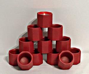 ที่ใส่เทียนคอนกรีตทำมือ TCE พรีเมียม รูปทรงตามสั่ง พิมพ์ลายตามสั่ง สำหรับตกแต่งบ้าน ตกแต่งโต๊ะกลาง โรงแรม ร้านอาหาร - Product Image 1