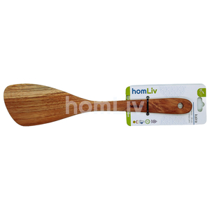 Spatule en bois de teck naturel, durable, sans peinture ni vernis, halal, personnalisable, pour cuisine, bois de teck naturel durable - Product Image 2