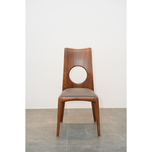 Premium <b>Walnut</b> Wood Dining Chair Mortise and Tenon Joint Wooden Dining Chair for Kitchen Restaurant Hotel PISANO - Product Image 1