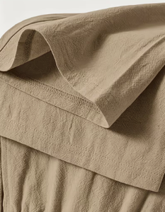 Pantalon décontracté pour homme en lin et coton beige, taille élastique avec cordon de serrage, respirant, coupe ample, pantalon d'été - Product Image 6