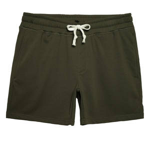 Shorts de jogging pour hommes, taille plus, 100 % coton, style gym, streetwear, impression personnalisée du logo Fitness. - Product Image 1