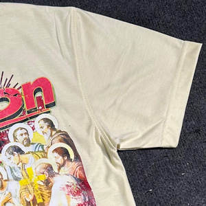 เสื้อยืดออกกำลังกายทรงบ็อกซี่ คอกลม แขนสั้น ผ้าฝ้ายถัก 100% ระบายอากาศ แห้งเร็ว เป็นมิตรกับสิ่งแวดล้อม รับสกรีนโลโก้ ขายส่ง - Product Image 4