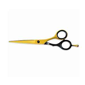 High Quality Professional Stainless Steel Barber <b>Scissors</b> Foldable Lightweight Custom Logo Gold/Black Coated <b>Scissor</b> By HexaCare - Product Image 3