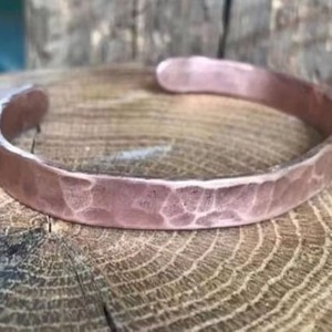 Bracelet minimaliste en cuivre pur, ajustable, fait main, bijoux de mode, vente en gros, fournisseur en vrac, export - Product Image 3