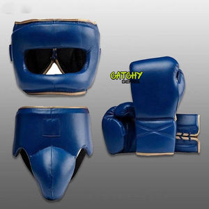 Ensemble de boxe professionnel : Gants, bandages de poignet, cibles d'entraînement pour l'entraînement, le sparring, le kickboxing, le MMA et l'équipement de fitness - Product Image 6
