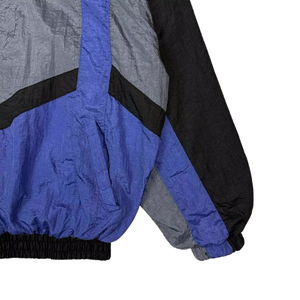 เสื้อแจ็คเก็ต Anorak ผ้า Crinkle กันลม คุณภาพสูง สกรีนโลโก้ได้ตามต้องการ สำหรับทุกเพศทุกวัย กันน้ำ ไนลอน คอตั้ง แจ็คเก็ตสำหรับเล่นกีฬา - Product Image 5