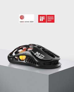 GravaStar Mercury M2 Tri Mode Magnesium Hollow RGB Wireless Optical Sensor Gaming <b>Mouse</b>-in Stock - Product Image 2
