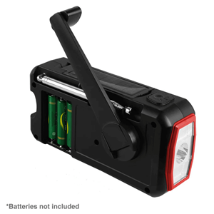 วิทยุพกพา Guardian รับสัญญาณ NOAA สำหรับสถานการณ์ฉุกเฉิน ใช้พลังงานได้หลายรูปแบบ - Product Image 5