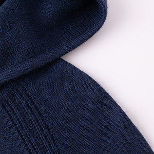 Service OEM en gros – Pull tricoté personnalisé en coton pour homme, couleur unie, décontracté, à capuche, 100 % coton, anti-boulochage, séchage rapide - Product Image 2