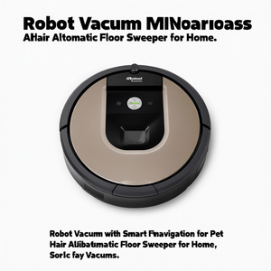 Robot Aspirador con Navegación Inteligente para Pelo de Mascotas, Barredora Automática de Pisos para el Hogar - Product Image 2