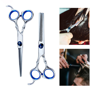 New Arrival Right Handed Stainless Steel Hair <b>Thinning</b> Scissors Sharp Tip Straight Blade for Barbers Salon Use - Product Image 5