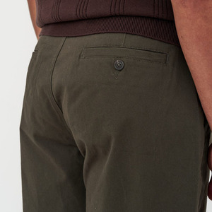 Shorts Cargo Chino Classiques pour Hommes en Coton Sergé, Coupe Ajustée, avec Logo Personnalisé et Poches Latérales – Vente en Gros - Product Image 5