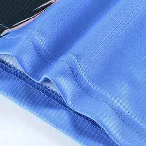 Conjunto de Camiseta de Fútbol para Hombre, Naranja y Negro, Manga Corta, Cuello en V, Estampado Geométrico, Poliéster que Absorbe la Humedad, Uniforme para Todas las Temporadas - Product Image 3