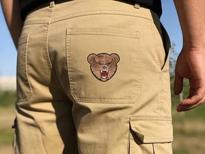 Parches Bordados de Animales de Alta Calidad - Termoadhesivos, para Coser, Diseños de Lobo/Oso/Tigre/Águila Calva para Chaquetas, Mochilas, Gorras - Product Image 6