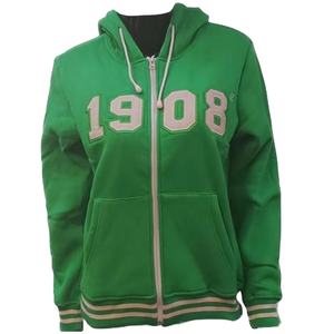 Customized Winter Cotton Fleece Printed Embroidered Hoodie Fraternity High Quality Greek Women Breathable <b>Sweatshirts</b> Front - Product Image 5