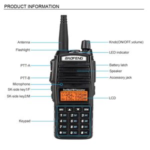 UV-82วิทยุสื่อสารสองทาง136-174MHz VHF & 400-520MHz UHF อุปกรณ์โครงสร้างพื้นฐานไร้สาย - Product Image 5