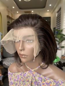 Cheveux humains vierges Remy Lace Front Perruque lisse à trame unique Cheveux vietnamiens Vietnam Luxe - Product Image 4