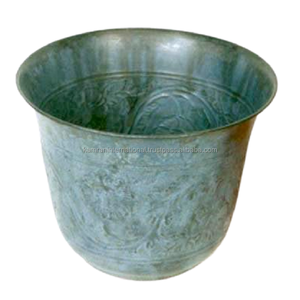 Jardinière de fleurs en laiton de haute qualité pour accessoires de Pot floral décoratif de jardin de restaurant - Product Image 3