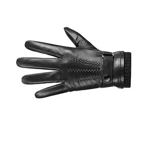 Gants d'hiver en cuir tendance, gants thermiques isolés pour le travail en extérieur, la conduite et la protection contre le froid - Product Image 5