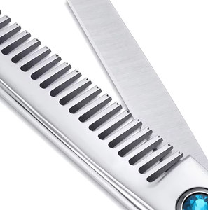 Ciseaux de coiffure 5.5/6.0 pouces en promotion, ciseaux de barbier pas chers, ciseaux à effiler, rasoir de coiffeur, ensemble d'outils de coupe de cheveux - Product Image 6