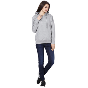 Sudadera con Capucha para Mujer, Personalizada al por Mayor, Diseño Impreso de Alta Calidad para Invierno, Logotipo Frontal Personalizable - Product Image 2