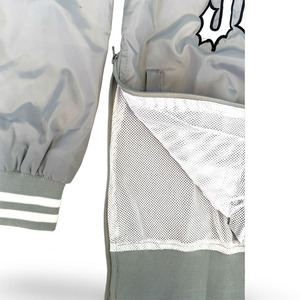 Custom Stand Collar Thick Waterproof Eco-Friendly <b>Jacket</b> with Kangaroo Pockets Front Embroidery Logos Teams & College Wear - Product Image 4