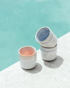 Taza de Té de Cerámica Contemporánea con Esmalte Reactivo Efecto Océano Profundo, Forma Cilíndrica Lisa, Retención de Calor, Diseño Artesanal para la Vida Moderna - Product Image 6