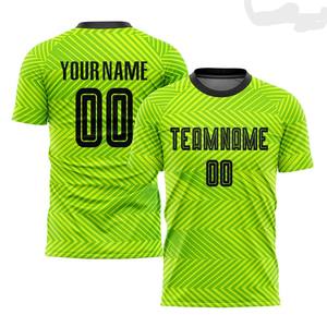 ชุดฟุตบอลผู้ใหญ่และเยาวชน สีฟลูออเรสเซนต์ สวมใส่สบาย ขนาดพอดีตัว ผลิตจากผ้าพลาสเทอร์ 100% ชุดฟุตบอลคุณภาพสูงสำหรับทุกเพศ - Product Image 6