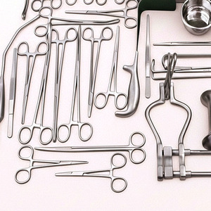 Juego de Instrumentos Quirúrgicos para Cesárea, 59 Piezas, Kit de Cesárea para Obstetricia y Ginecología, Instrumentos Manuales de Acero Inoxidable, Caja de Esterilización, Certificación CE - Product Image 5