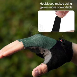 Gants de cyclisme légers conçus avec un matériau souple et flexible offrant une meilleure adhérence et un port confortable - Product Image 5