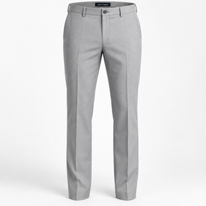 Pantalones de Vestir Clásicos para Hombre, Corte Entallado, Estilo Elegante para el Día a Día, Resistentes, con Botones, Estilo Casual para Oficina y Trabajo - Product Image 5