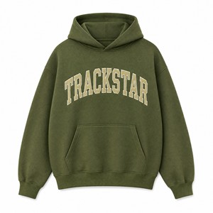 เสื้อฮู้ดดี้ Trackstar ไซส์ใหญ่ ปักลายตามสั่ง ผ้าคอตตอนผสมขนแกะ ใส่ได้ทั้งชายและหญิง เสื้อผ้าลำลองสำหรับฤดูหนาว รับผลิตแบบ OEM ODM สีตามสั่ง รุ่น TS-HD-012 - Product Image 5