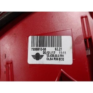 Luz Trasera Derecha Usada para Mini Hatch 725591005 - Product Image 6