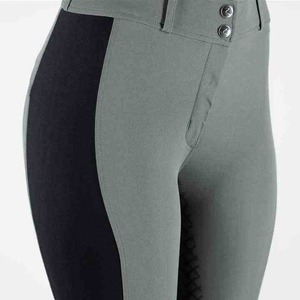 Equestrian Full <b>Seat</b> Silicone Equestrian Riding Pants Women Tights Horse Riding Breeches With Pocket Jodhpur & Breeches - Product Image 4