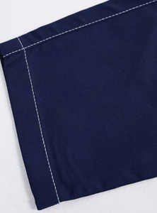Pantalones Cargo Azul Marino para Hombre Hardihood International, Cintura Elástica, Múltiples Bolsillos, Estilo Ropa de Trabajo, Poliéster/Algodón Transpirable - Product Image 5