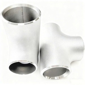 Conexión en T Reductora de Acero Inoxidable ASME B16.9, Soldadura a Tope, 304, 304L, 316, 316L, A403, Alta Presión, Forjado Sin Costura - Product Image 2