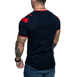 Camiseta Personalizada para Hombre, 100% Algodón, Cuello Redondo, Hombros Caídos, Estilo Urbano, Talla Grande - Product Image 4