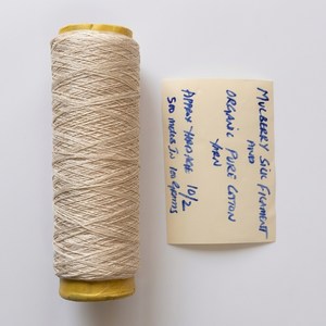 Fil de coton premium 10/2 à haute brillance, fil chenille écologique pour tricot à la main, textile doux en vrac - Product Image 1