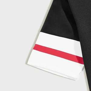 Conjunto de Camiseta y Pantalones Cortos Deportivos Casuales de Verano con Logotipo Personalizado para Hombre, 100% Algodón de Alta Calidad - Product Image 4