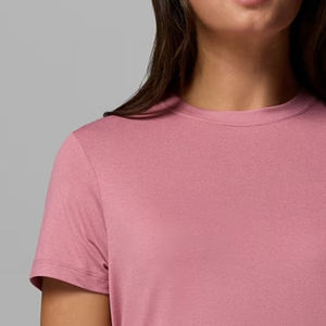Diseño de Color Sólido a Precio Económico para Compradores al por Mayor / Fabricación de Prendas Superiores de Algodón para Mujer, Estilo Casual y Chic - Product Image 3