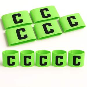 Brassard de Capitaine de Football Réglable en Polyester – Accessoire de Football Confortable pour l'Entraînement - Product Image 6