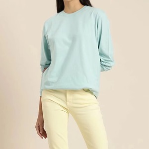 เสื้อเชิ้ตผ้าไหมน้ำแข็งน้ำหนักเบาสำหรับผู้หญิงแบบ OEM สั่งทำได้ ขายส่ง เสื้อเปล่า ระบายอากาศได้ดี เย็นสบาย เหมาะสำหรับฤดูร้อนและชายหาด ผลิตจากโรงงาน จำหน่ายจำนวนมาก - Product Image 2