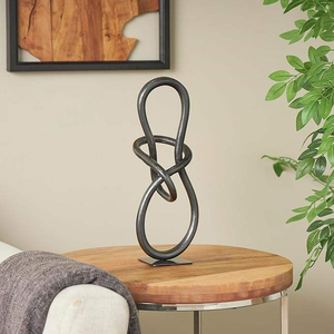 Escultura Decorativa Abstracta Nórdica de Metal de Aluminio, Artesanía Metálica, Estatua Decorativa para el Hogar - Product Image 1