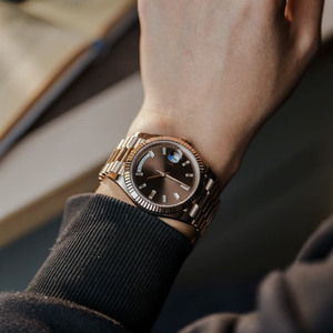 RC JP SK Factory High Quality 904L Rose Golden 40mm Luxurious Fashion Movement Calendar 3255 Waterproof Mechanical <b>Watch</b> - Product Image 3